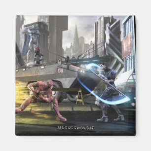Aimant Capture d'écran : Flash vs Nightwing