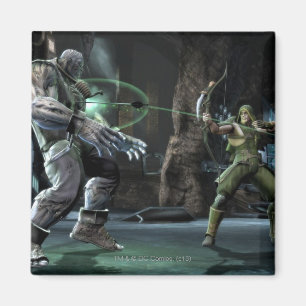 Aimant Capture d'écran : Grundy vs Green Arrow