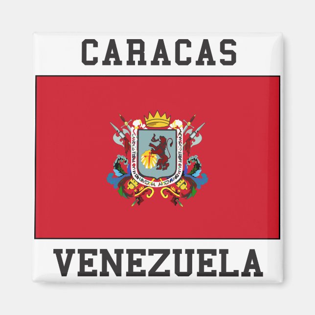 Aimant Caracas, Venezuela (Devant)