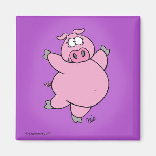Aimant caracolant de porc