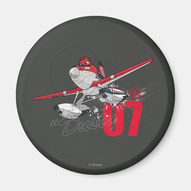 Aimant Caractère poussiéreux Art 3 (Devant)