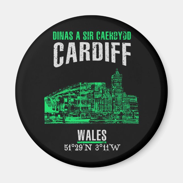 Aimant Cardiff (Devant)