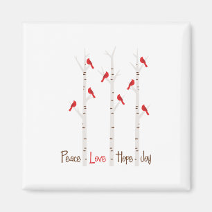 Aimant Cardinal à la Branche