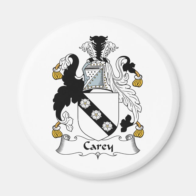 Aimant Carey Family Crest (Devant)