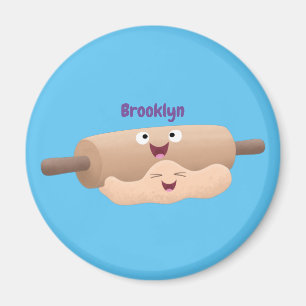 Aimant Caricature à pâte molle et à pâte molle