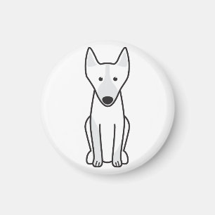 Aimant Caricature australienne Kelpie Dog