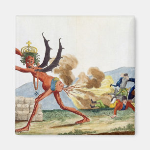 Aimant Caricature du gouvernement anglais, 1793