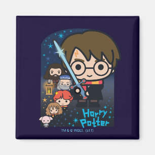 Aimant Caricature Harry Potter Chambre des secrets Graphi
