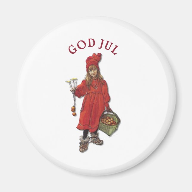 Aimant Carl Larsson Brita comme Iduna (Devant)