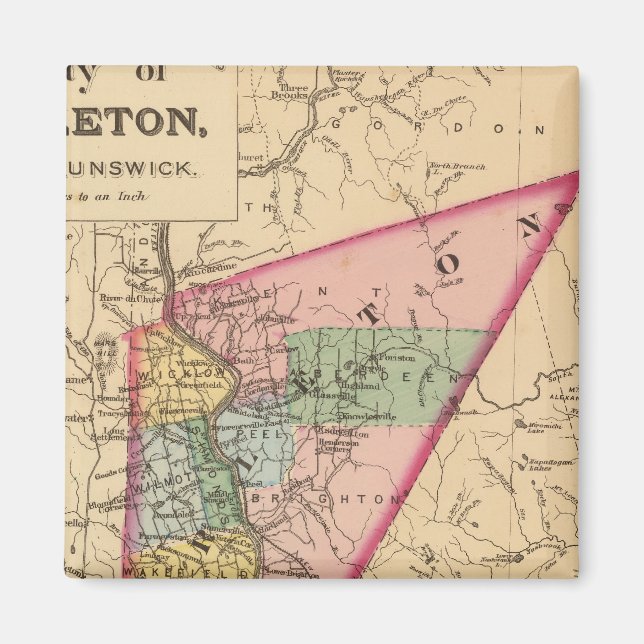 Aimant Carleton Co., NB (Devant)