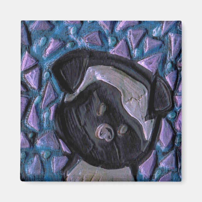 Aimant Carlin bébé (Devant)