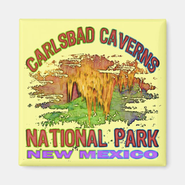 Aimant Carlsbad Caverns National Park, Nouveau-Mexique (Devant)