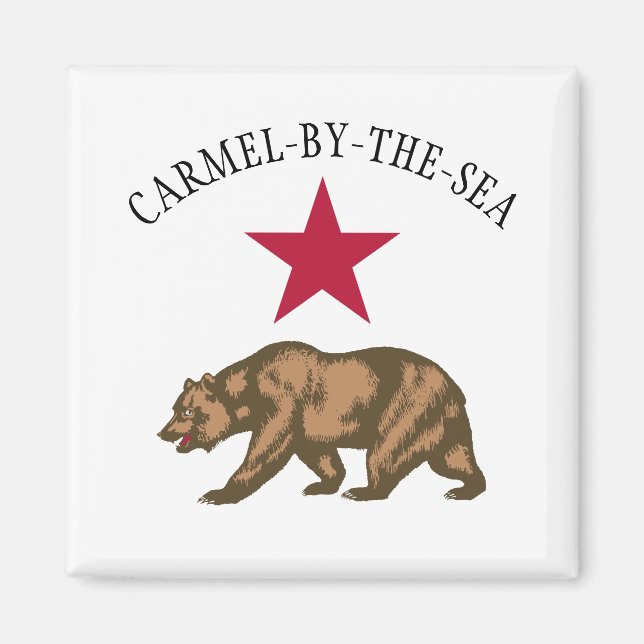 Aimant Carmel-by-the-Sea, Californie (Devant)