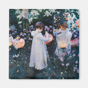 Aimant Carnation, Lily, Lily, Rose   John Singer Sargent