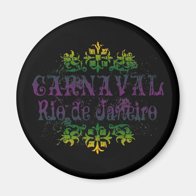 Aimant Carnaval de Rio de Janeiro (Devant)