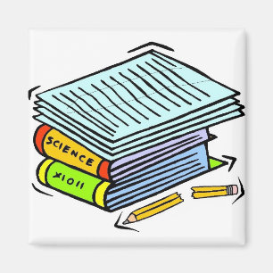 Aimant Carnet de travail scolaire