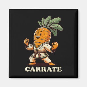 Aimant Carotte karaté amusante Carotte Cartier Karate Tra