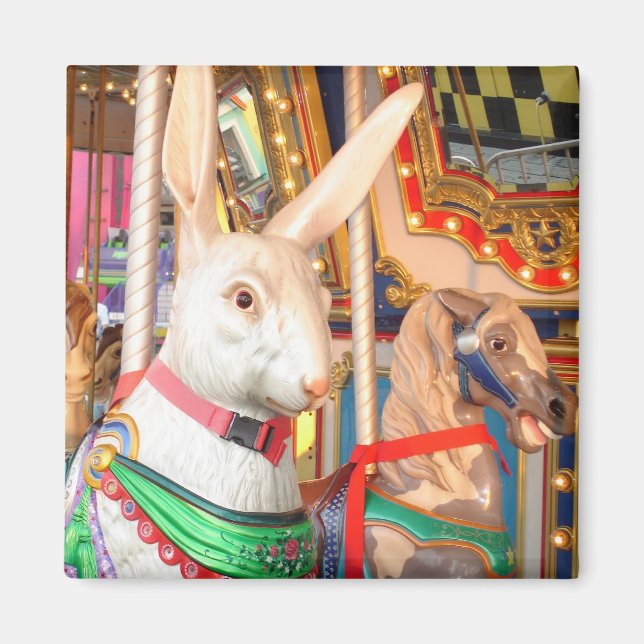 Aimant Carousel Rabbit (Devant)