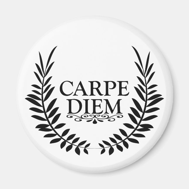 Aimant Carpe diem (Devant)