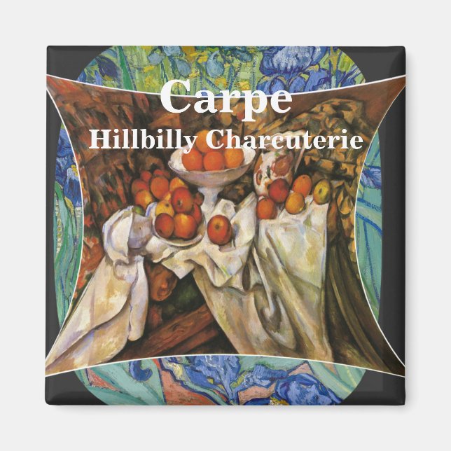 Aimant Carpe Hillbilly Charcuterie Coupes Froides T-shirt (Devant)
