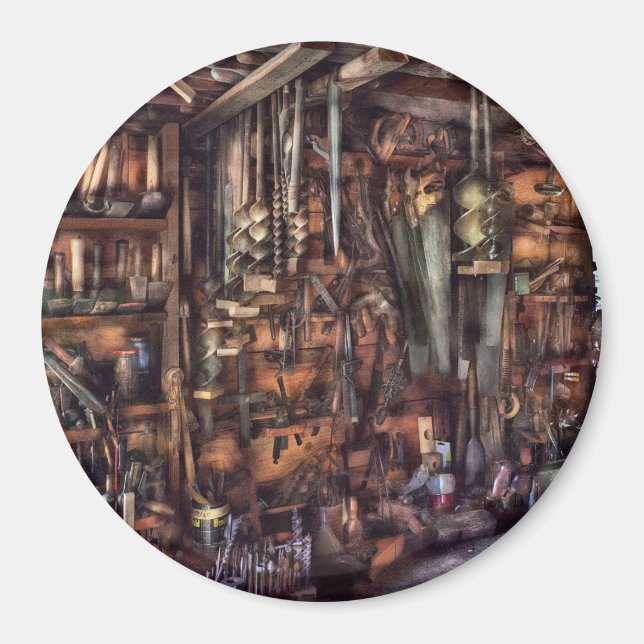 Aimant Carpenter - C'est beaucoup d'outils (Devant)