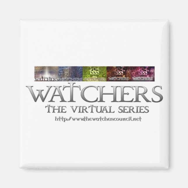 Aimant carré de 5 saisons (Devant)