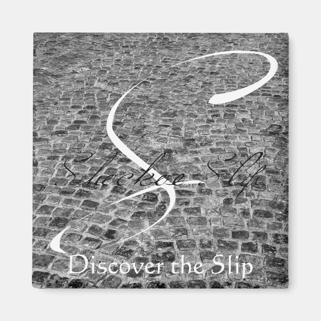 Aimant Carré de diapositive de choc [carré] (Devant)