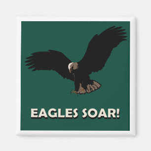 Aimant Carré d'Eagle de vol