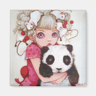 Aimant Carré Fruit Fuzz