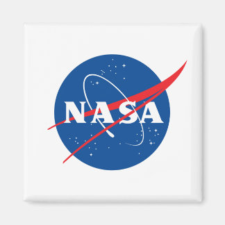 Aimant Carré Iconique de la NASA (Éditer la valeur