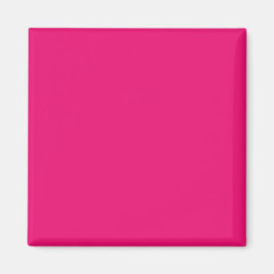 Aimant Carré rose chaud