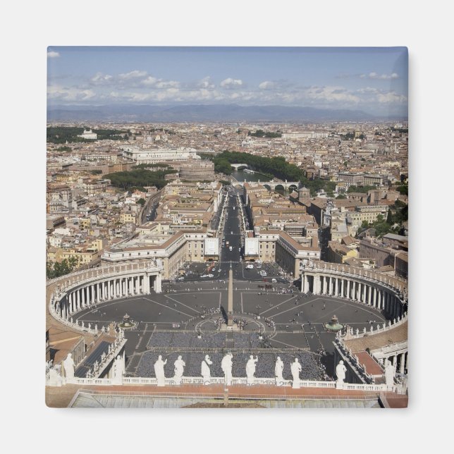 Aimant Carré St Peters, Rome (Devant)