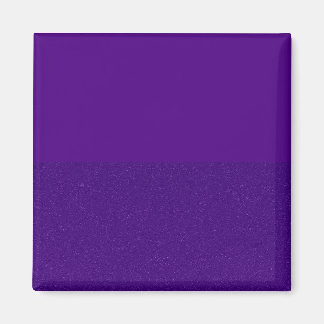 Aimant Carré violet double finition - personnalisa (Devant)