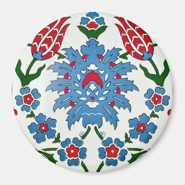 Aimant carreau d'iznik (Devant)