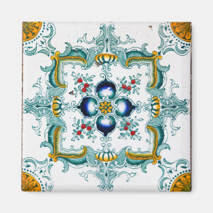 Aimant Carreaux de Majolica Art Nouveau