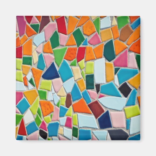 Aimant Carreaux de mosaïque (Devant)