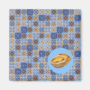Aimant Carreaux et Pâtisseries du Portugal