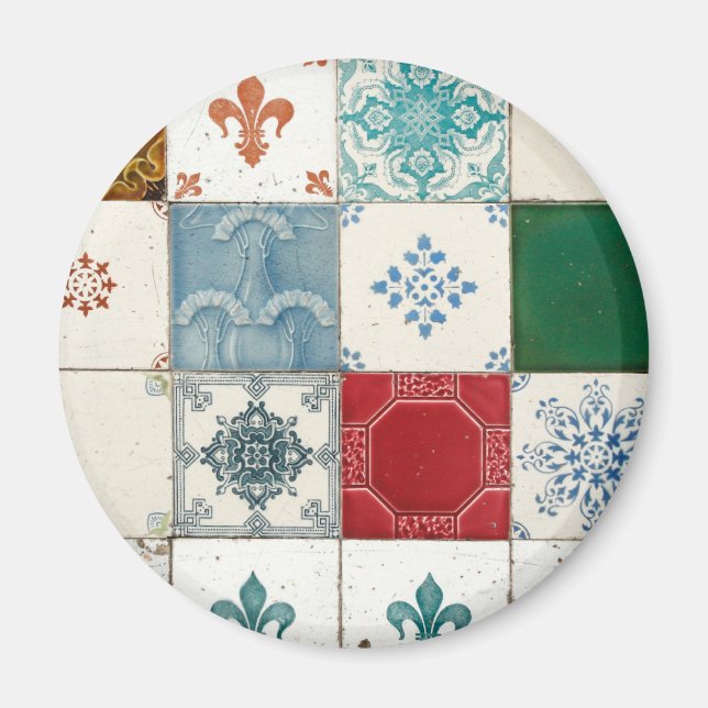 Aimant Carreaux portugais (Devant)