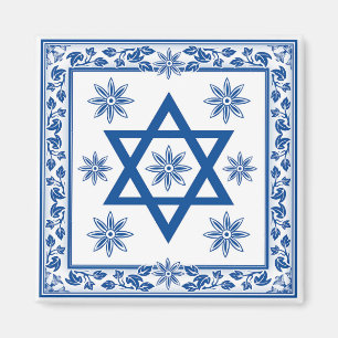 Aimant Carrelage en céramique, Azulejo, portugais et jui