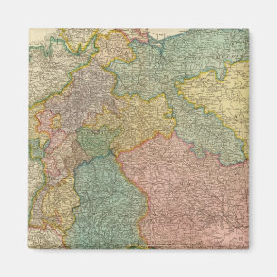 Aimant Carte Atlas de l'Empire allemand
