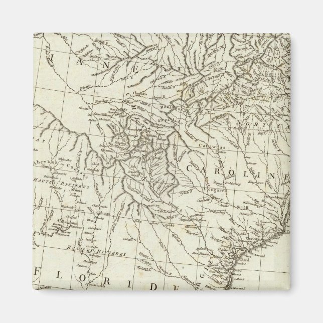 Aimant Carte canadienne (Devant)