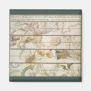 Aimant Carte céleste vintage, Astronomie par John Seller
