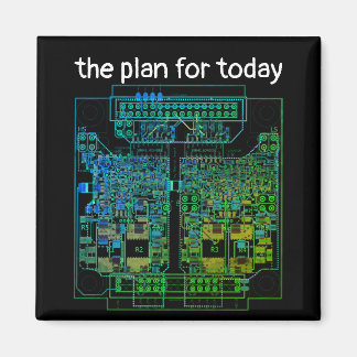 Aimant Carte circuit imprimé PCB Plan Platine mit