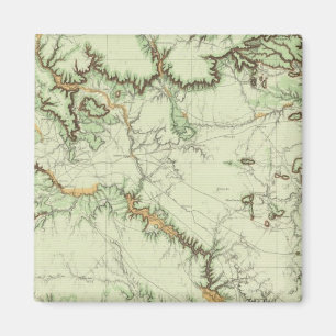 Aimant Carte de classification des terres du Nouveau-Mexi