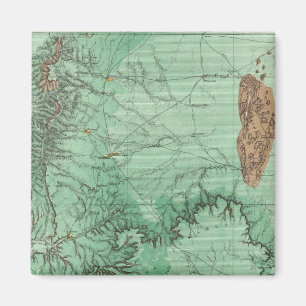 Aimant Carte de classification des terres du Nouveau-Mexi