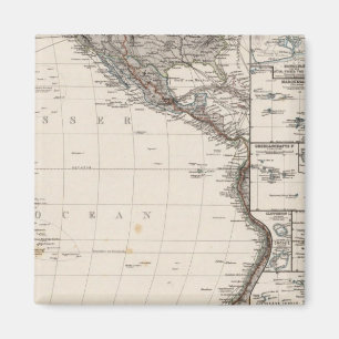 Aimant Carte de la Polynésie