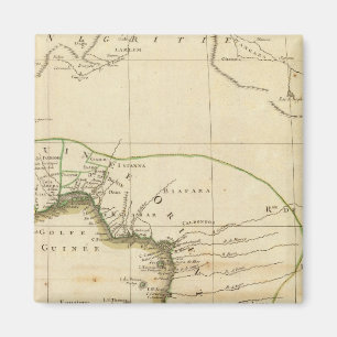 Aimant Carte de l'Afrique de l'Ouest