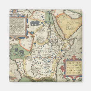 Aimant Carte de l'Afrique et de la péninsule Arabe