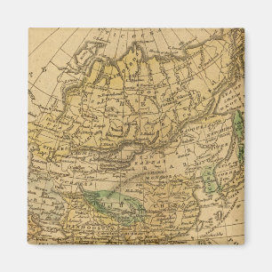 Aimant Carte de l'Asie par Worcester