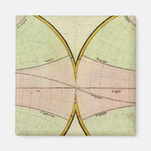 Aimant Carte de l'équateur